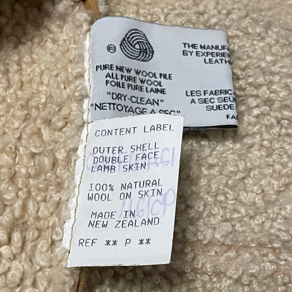 NWT Women’s Knight of New Zealand Lambskin Vest Size M - Picture 12 of 12